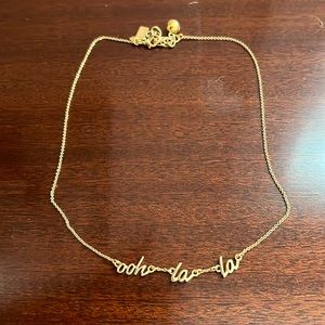 Kate Spade Ooh La La Necklace Like New